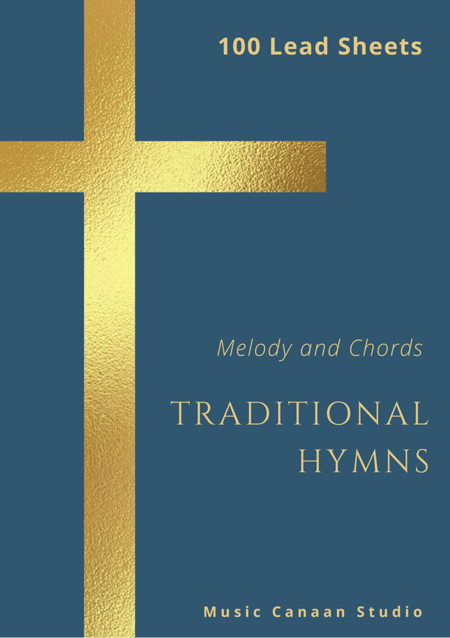 100 hymns lead sheets Piano scores gallery preview page 1