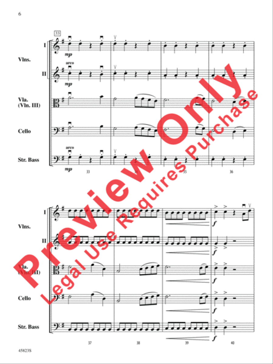 Dayspring Dayspring String Orchestra scores gallery preview page 6