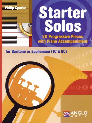 Book cover for Starter Solos for Baritone or Euphonium (T.C. or B.C.)