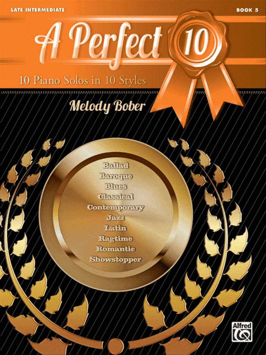 A Perfect 10, Book 5 A Perfect 10, Book 5 Piano Solo scores gallery preview page 1