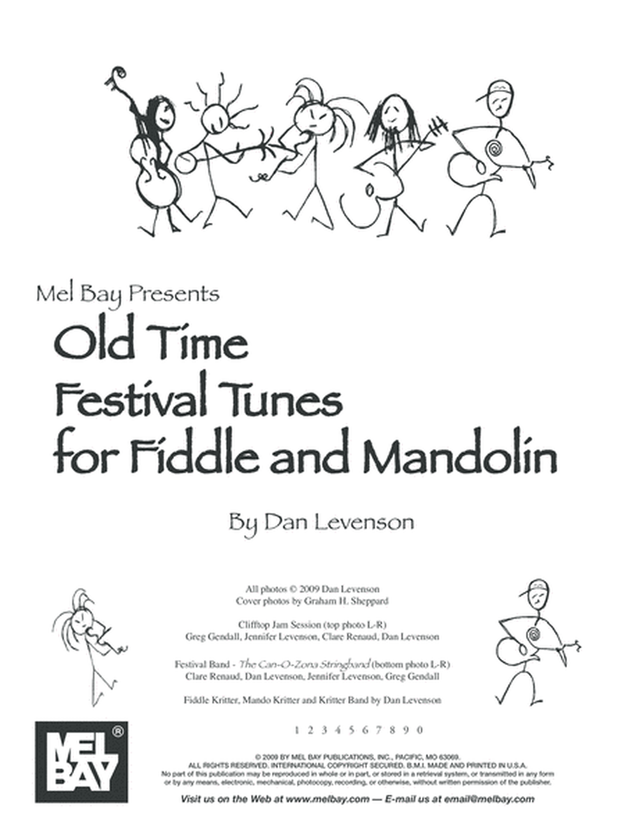 Old-Time Festival Tunes for Fiddle & Mandolin image number null