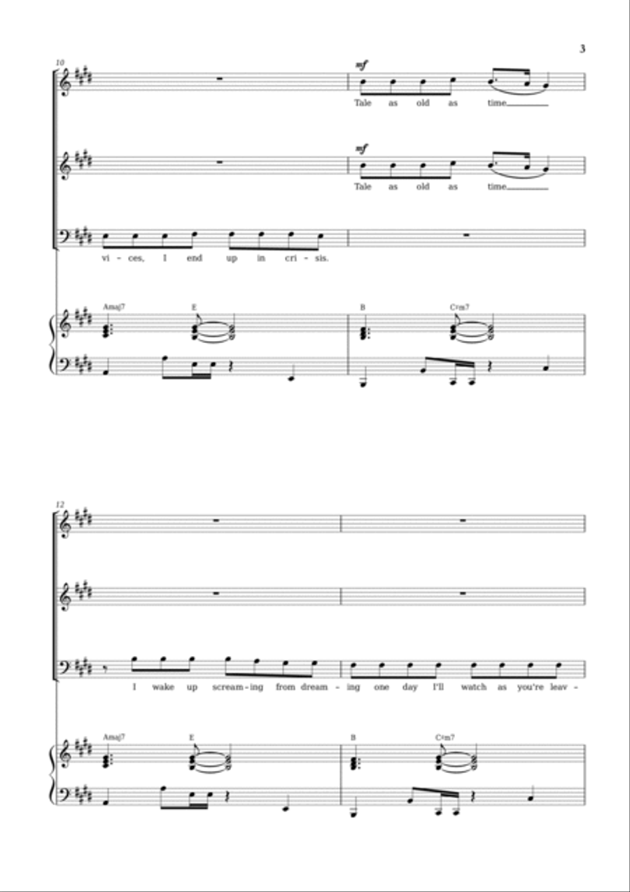 Anti-hero 3-Part scores gallery preview page 3