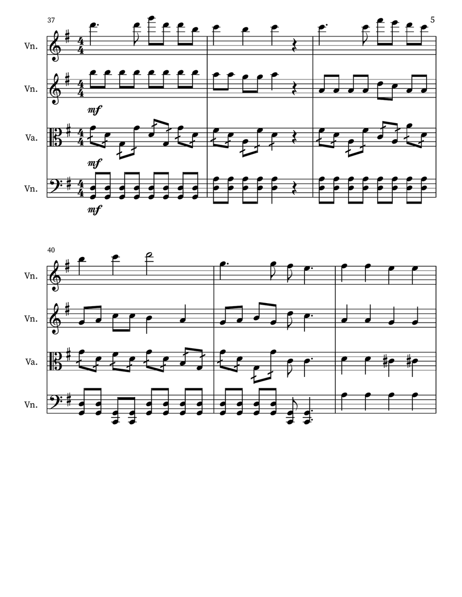 Count Your Blessings Count Your Blessings String Orchestra scores gallery preview page 5