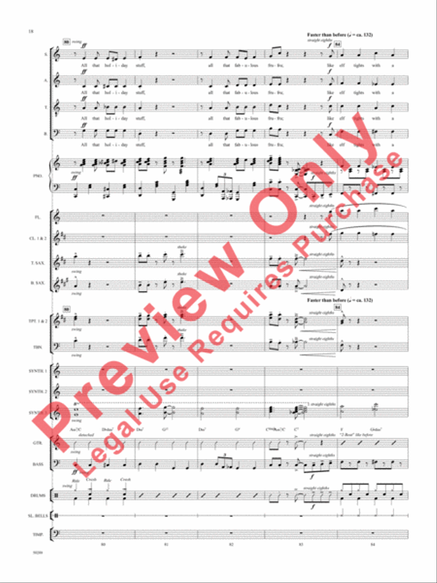 All That Holiday Stuff! All That Holiday Stuff! Choir scores gallery preview page 19