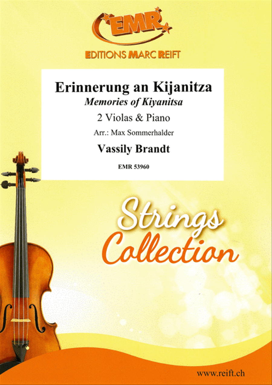 Erinnerung an Kijanitza Viola scores gallery preview page 1