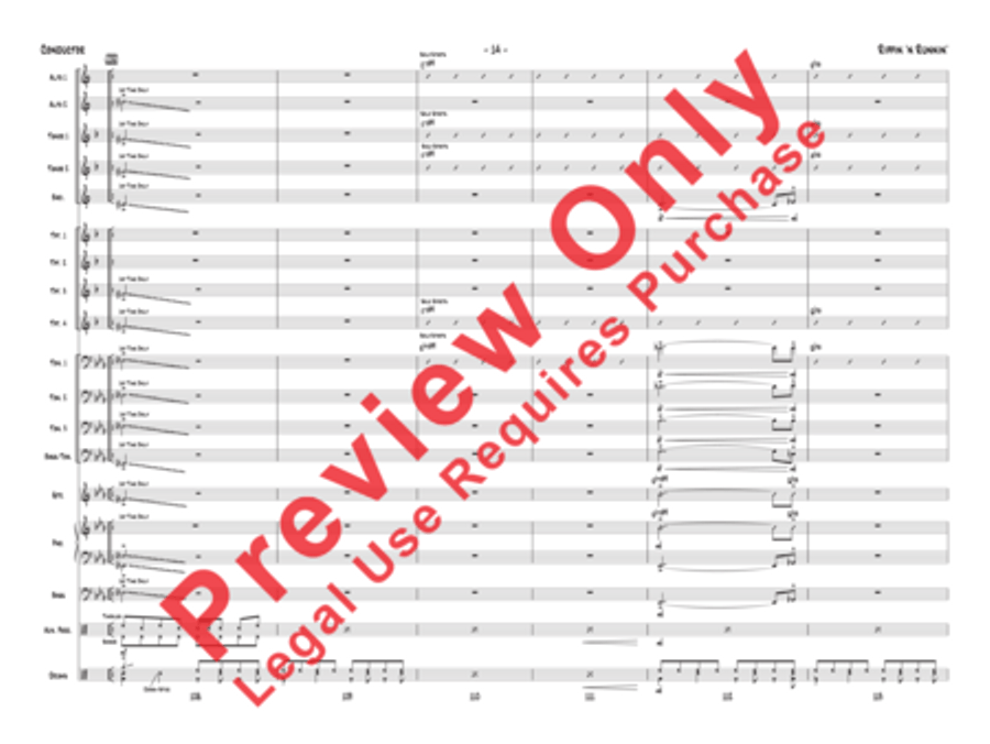Rippin' 'n Runnin' Jazz Ensemble scores gallery preview page 15