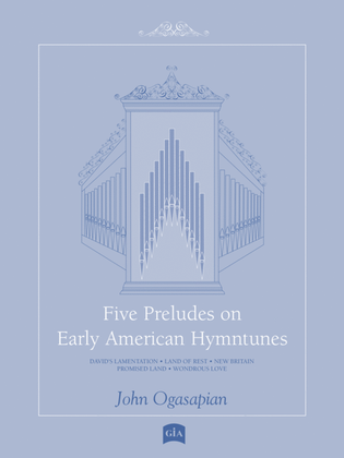 Book cover for Five Preludes on Early American Tunes