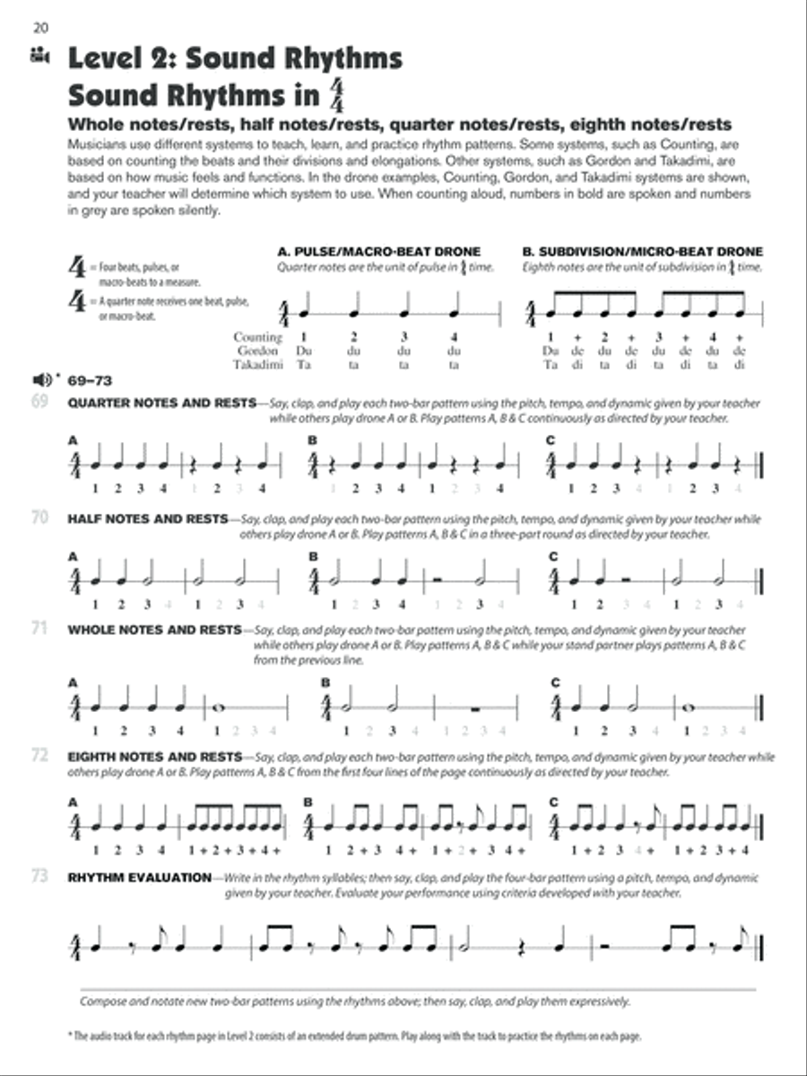 Sound Innovations for String Orchestra -- Creative Warm-Ups Chamber Orchestra scores gallery preview page 4