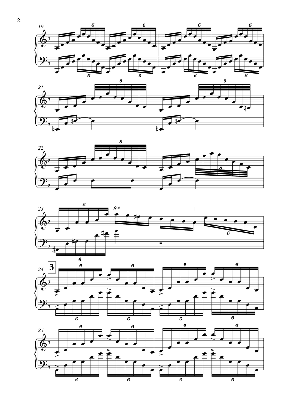 Don't Let Me... Don't Let Me... Piano Solo scores gallery preview page 2