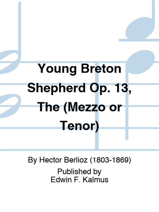 Book cover for Young Breton Shepherd Op. 13, The (Mezzo or Tenor)