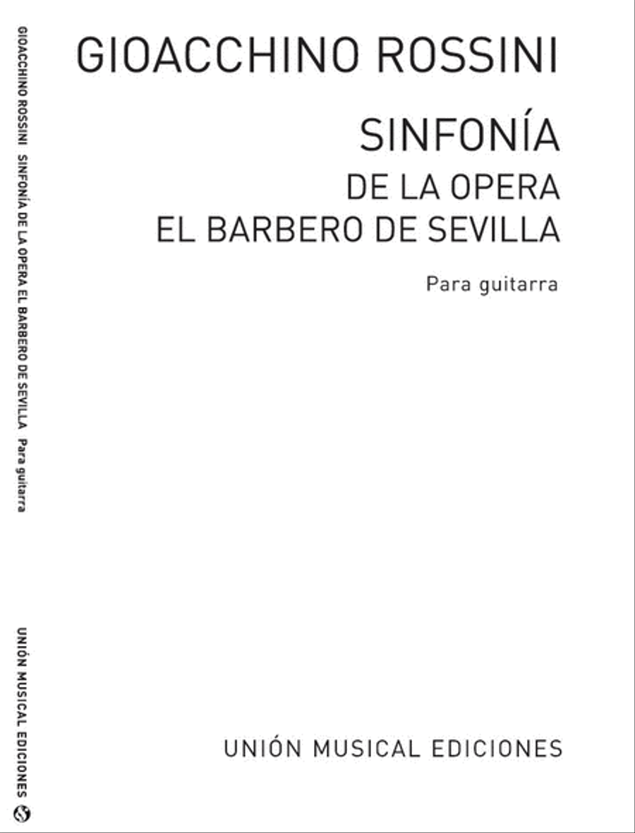 El Barbero De Sevilla Seleccion Acoustic Guitar scores gallery preview page 1