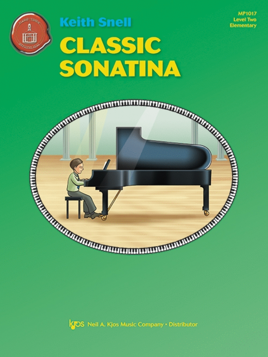 Book cover for Classic Sonatina