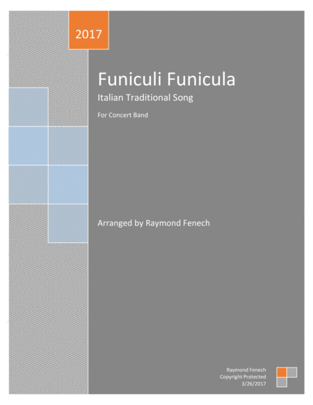 Funiculi Funicula - for Pep Band; Concert Band; Basketball Band; Jazz Combo image number null