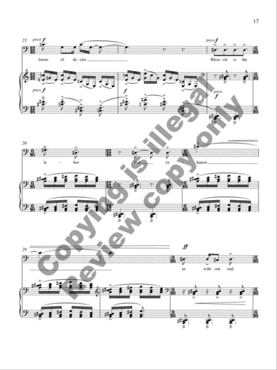Songs for Baritone, Volume 2 Baritone Voice scores gallery preview page 12