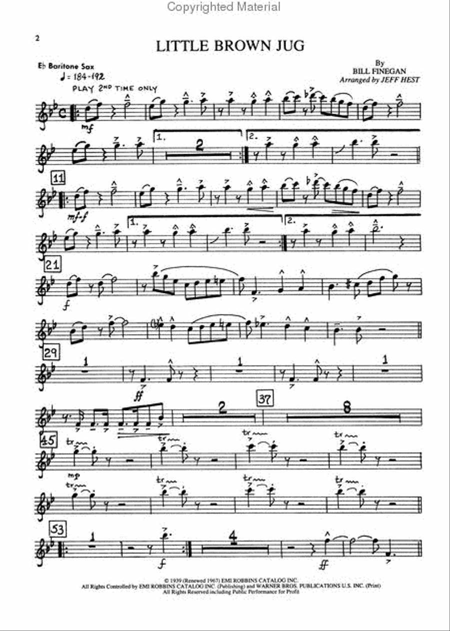 Original Big Band Sounds Original Big Band Sounds Big Band scores gallery preview page 2
