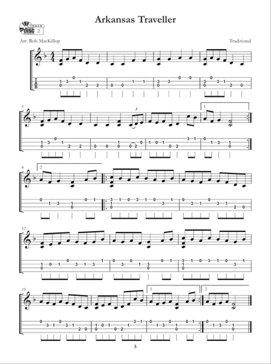 20 Old Time American Tunes Arranged For Ukulele Ukulele scores gallery preview page 6