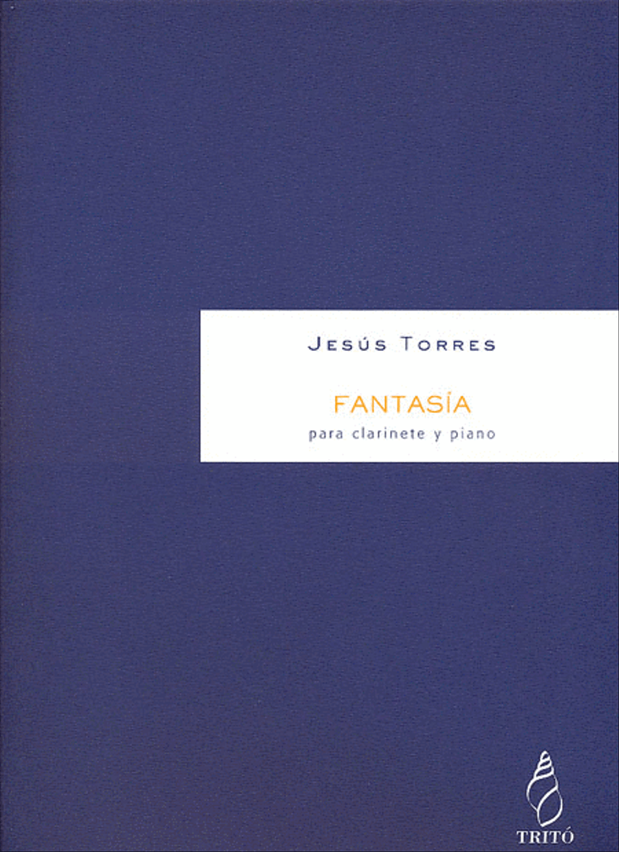 Fantasía para clarinete y piano A Clarinet scores gallery preview page 1