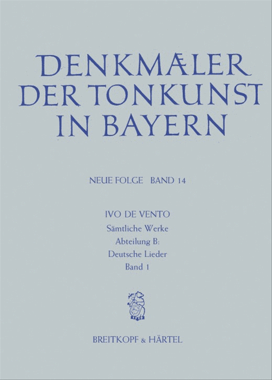 Denkmaler der Tonkunst in Bayern (Neue Folge)