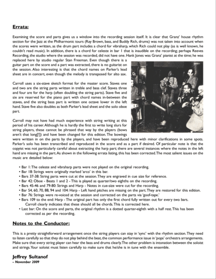 Just Friends [Charlie Parker With Strings] Oboe scores gallery preview page 4