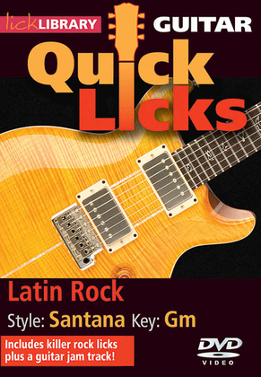 Book cover for Latin Rock - Quick Licks