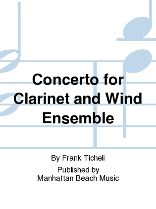 Concerto for Clarinet and Wind Ensemble