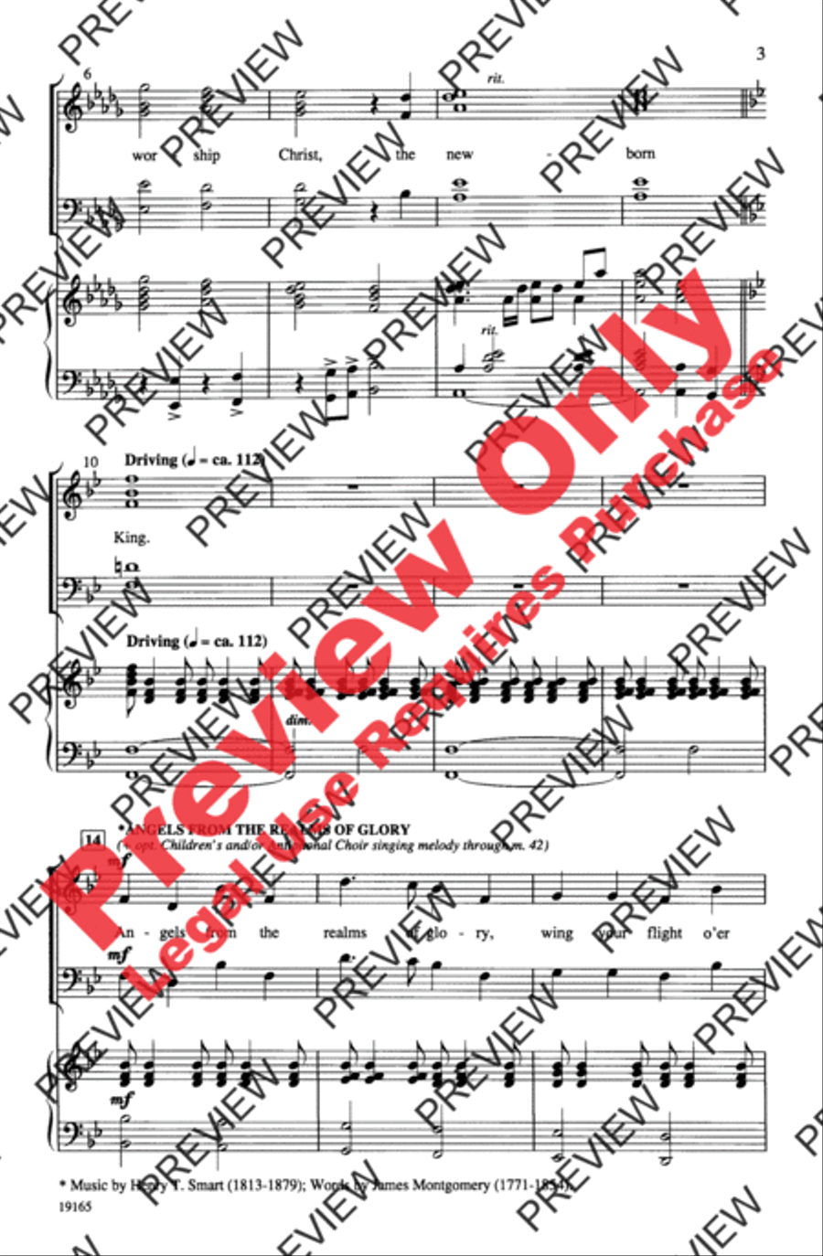 The Newborn King The Newborn King 4-Part scores gallery preview page 14