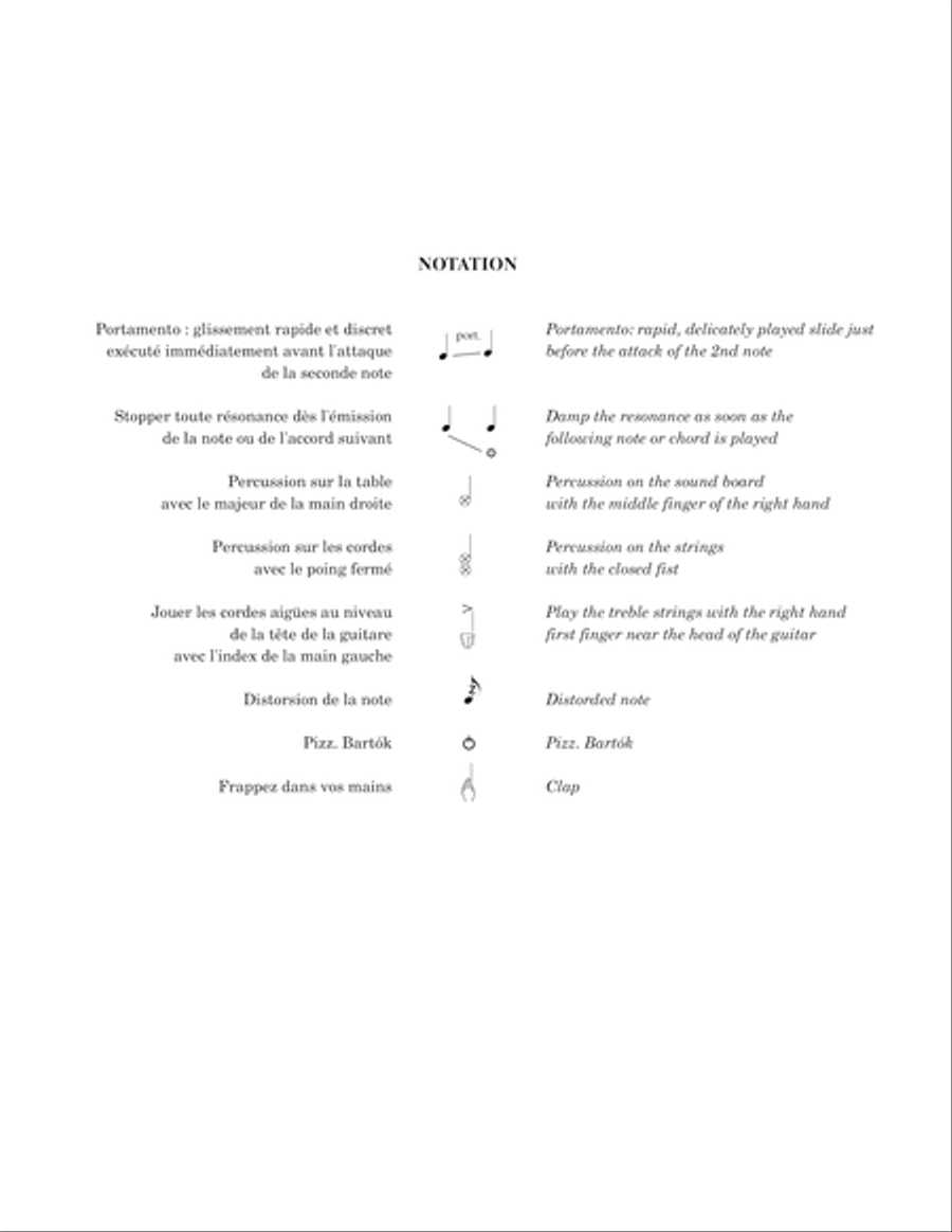 Carré d'as Carré d'as Guitar Ensemble scores gallery preview page 2