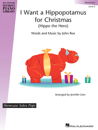 Book cover for I Want a Hippopotamus for Christmas