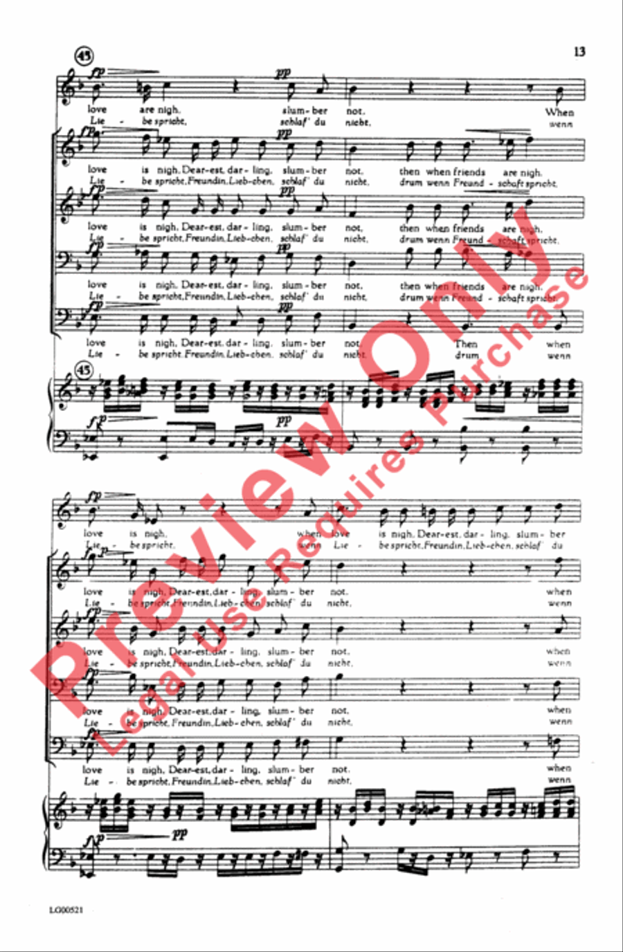 Ständchen Men's Choir scores gallery preview page 13