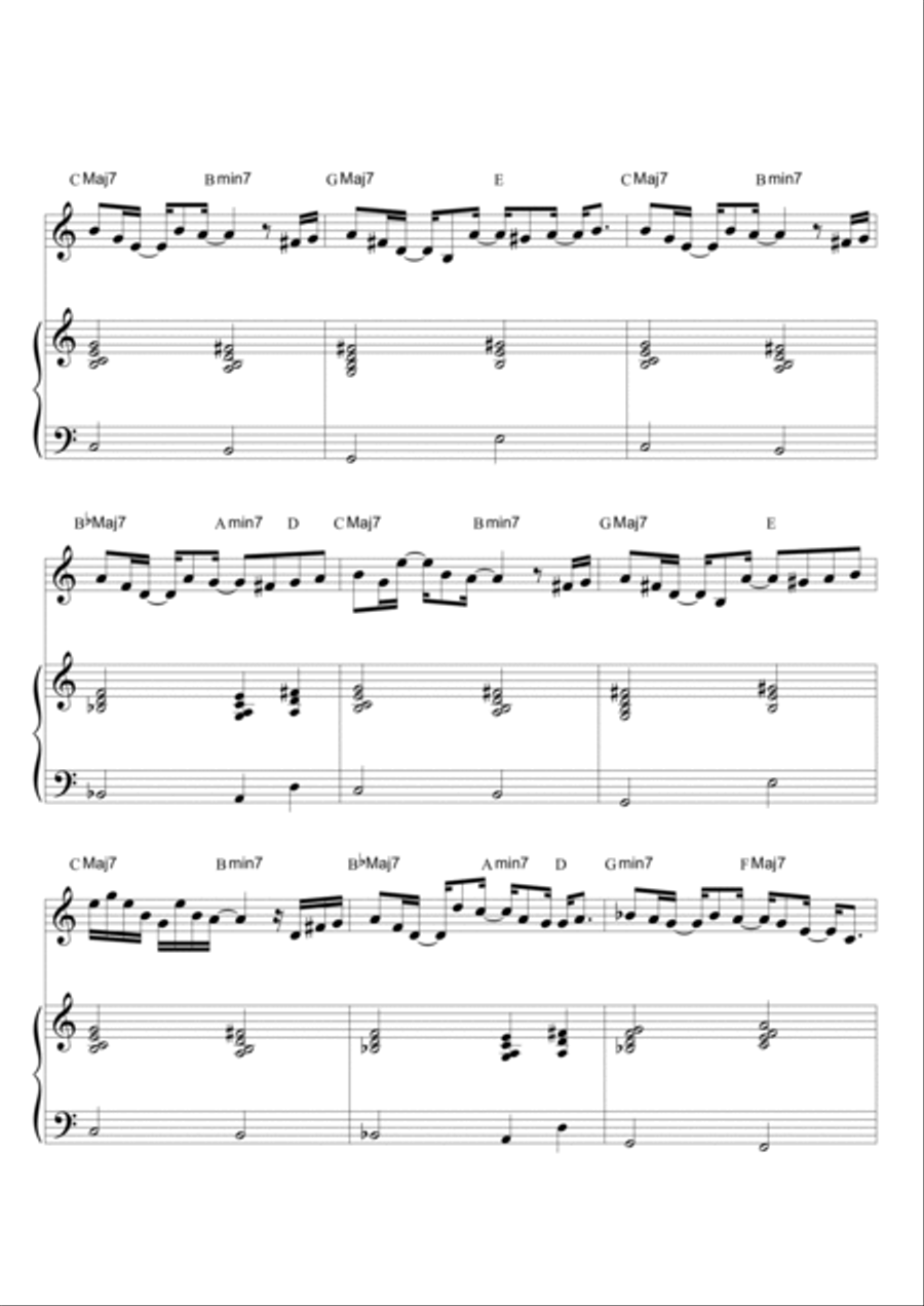 Fiumi Fiumi Piano, Vocal, Guitar scores gallery preview page 3