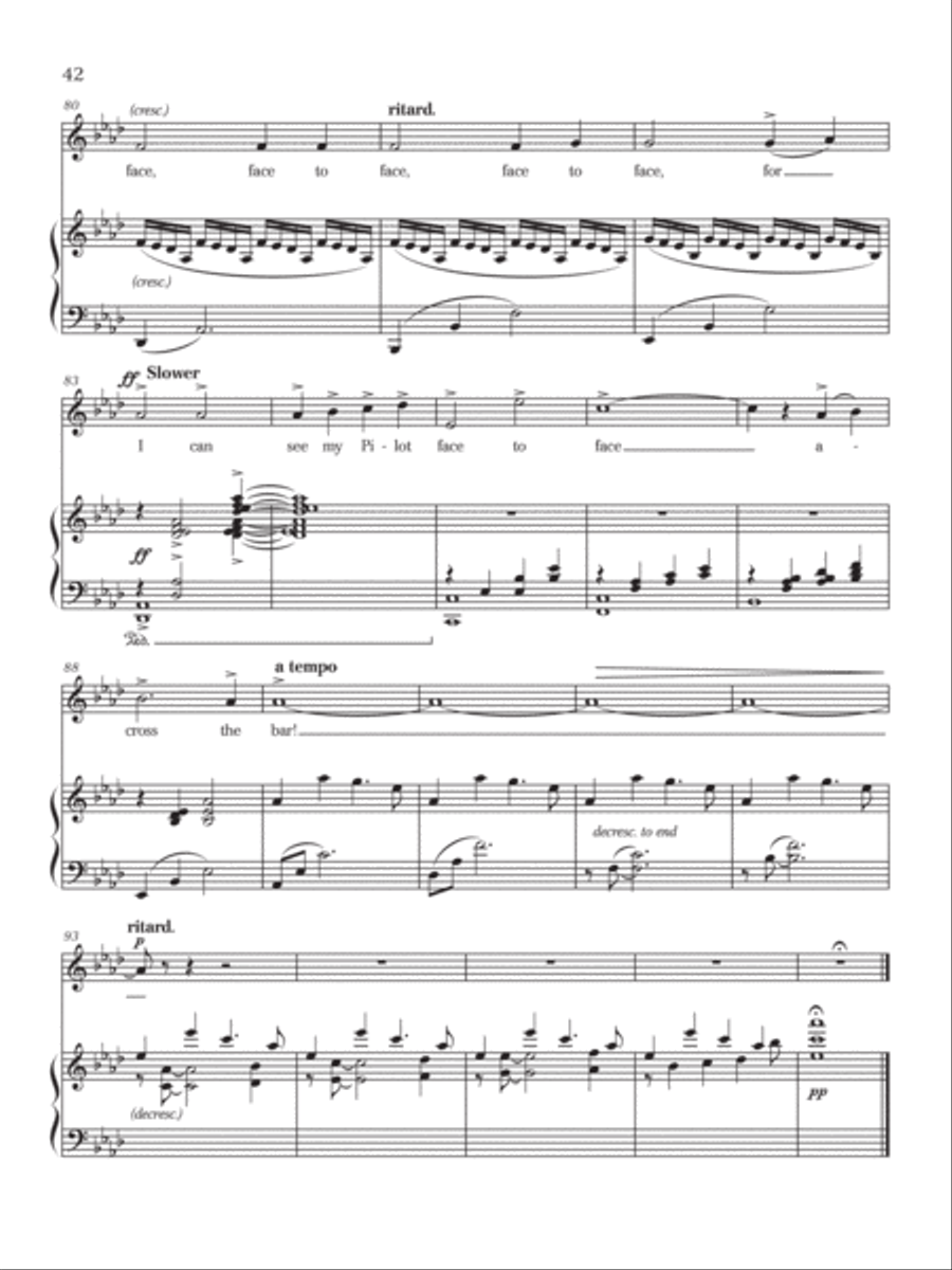 Collected Songs Collected Songs Medium Voice scores gallery preview page 44