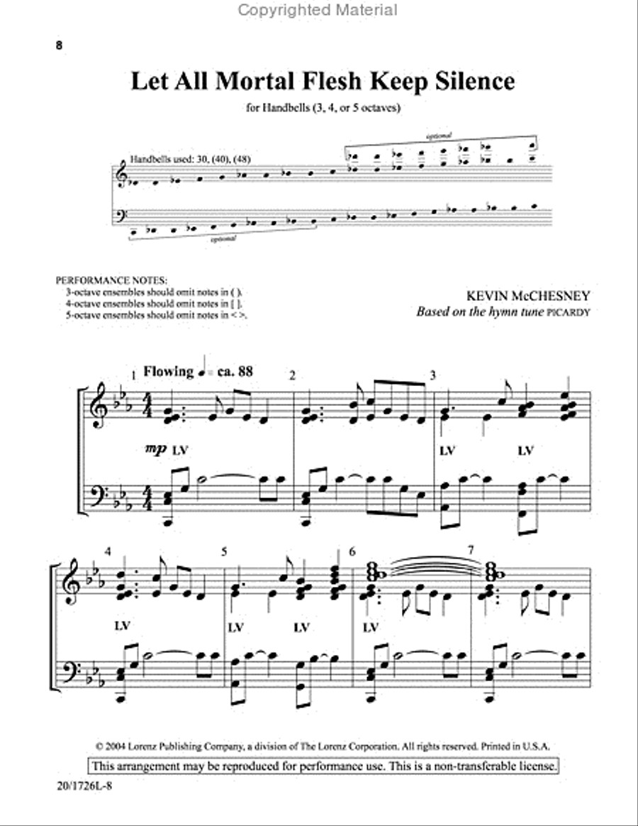 I Heard the Bells of Christmas 5-Octaves scores gallery preview page 5