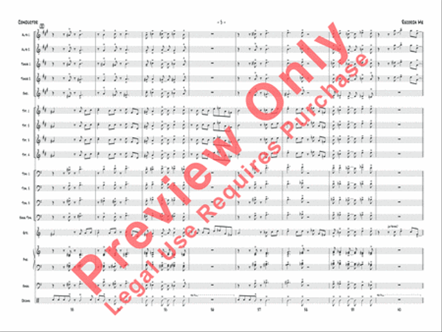 Recorda me Jazz Ensemble scores gallery preview page 6