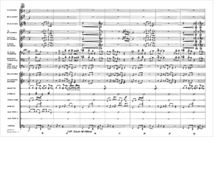 Boogie Down - Conductor Score (Full Score)