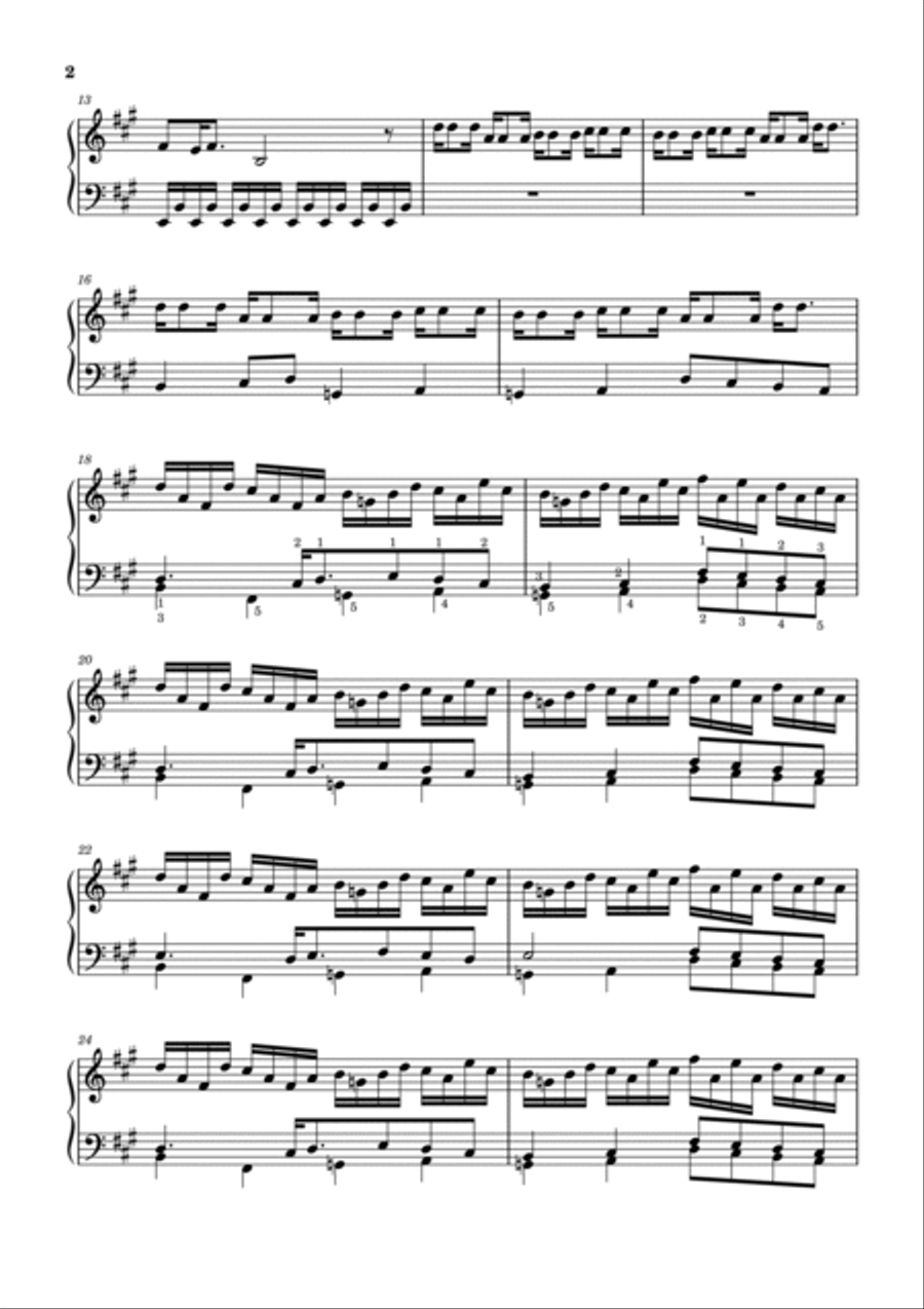 Reptilia Piano Solo scores gallery preview page 2