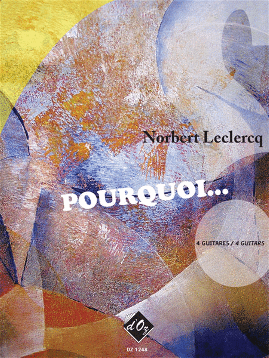 Pourquoi... Guitar Ensemble scores gallery preview page 1
