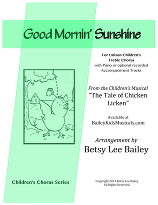 Book cover for Good Mornin' Sunshine