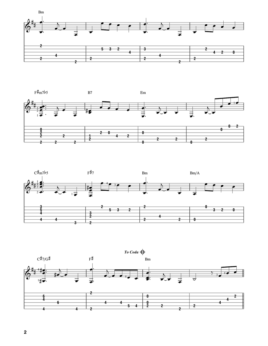 Oblivion Acoustic Guitar scores gallery preview page 2