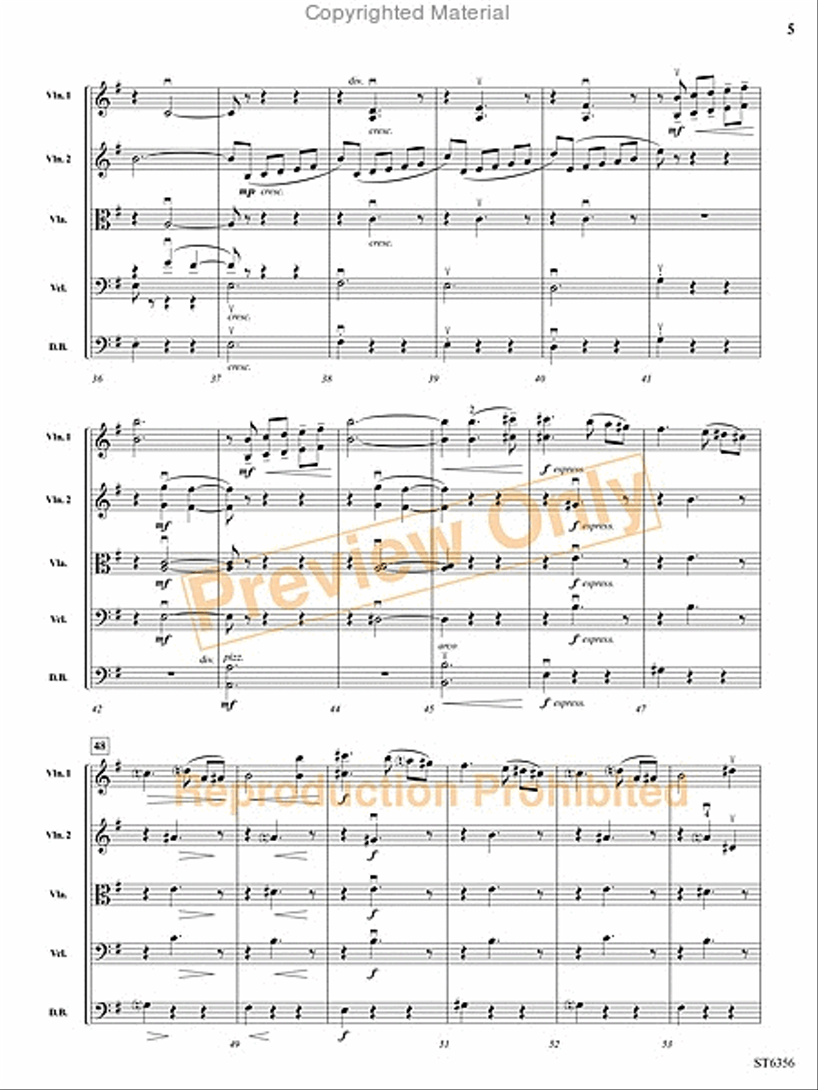 Waltz Waltz String Orchestra scores gallery preview page 14