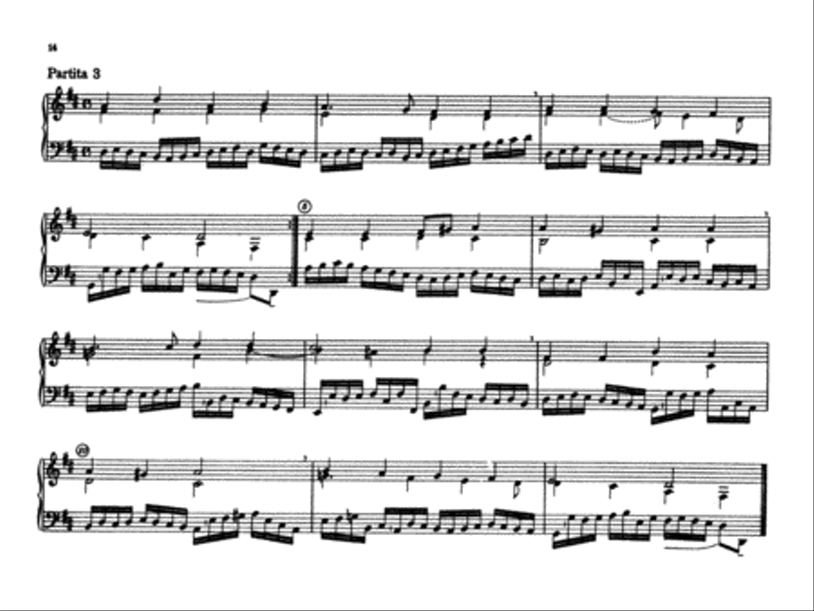Pachelbel: Selected Organ Works, Volume IV Organ scores gallery preview page 3
