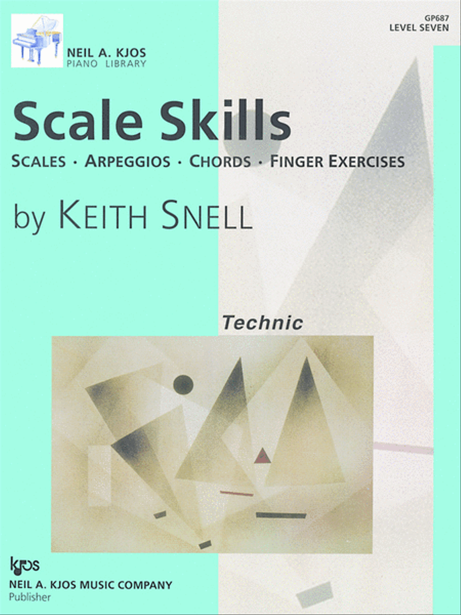 Scale Skills, Level 7 Piano Method scores gallery preview page 1