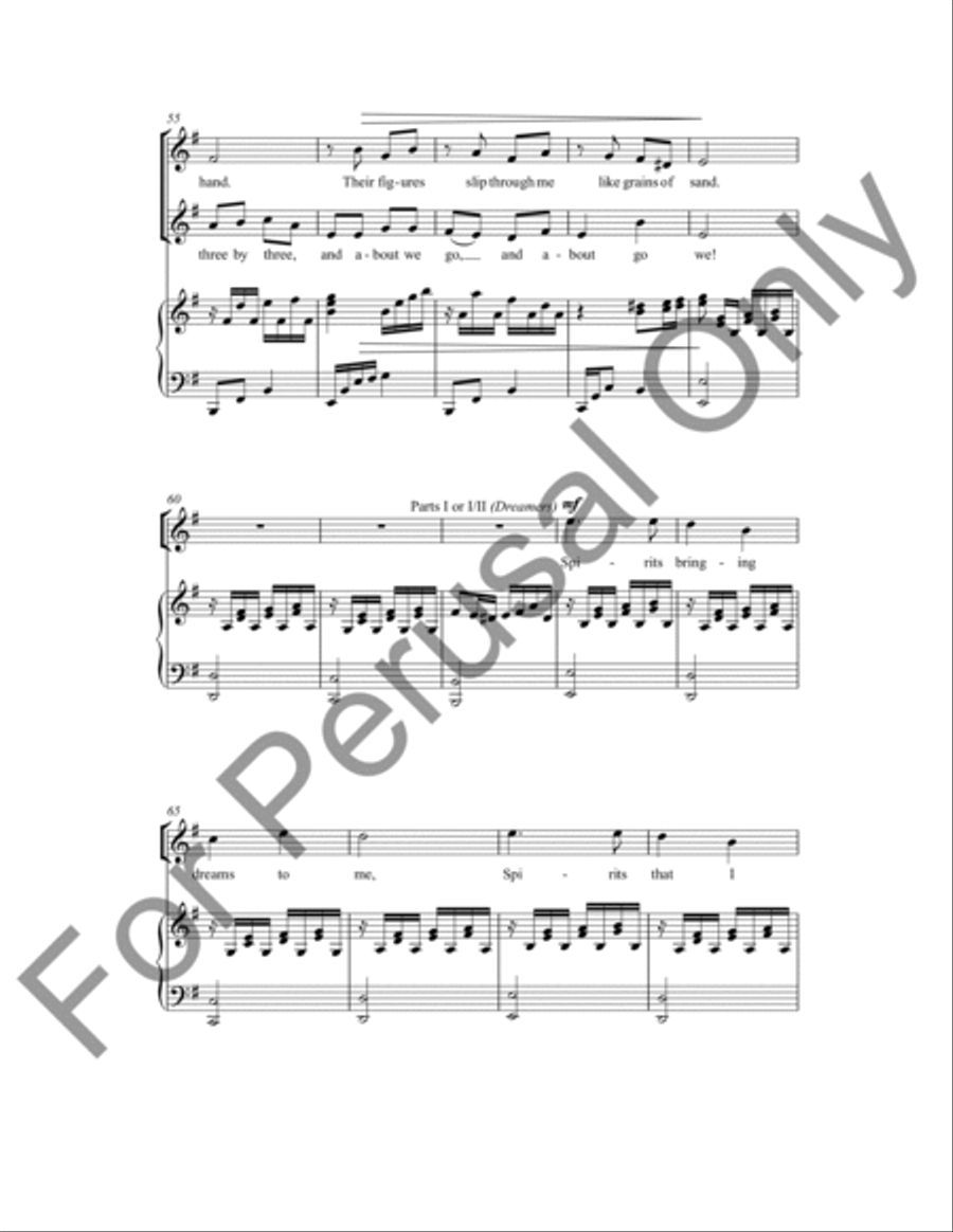 Spirits SSA scores gallery preview page 5