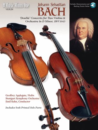 Book cover for J.S. Bach – “Double” Concerto in D Minor, BWV1043