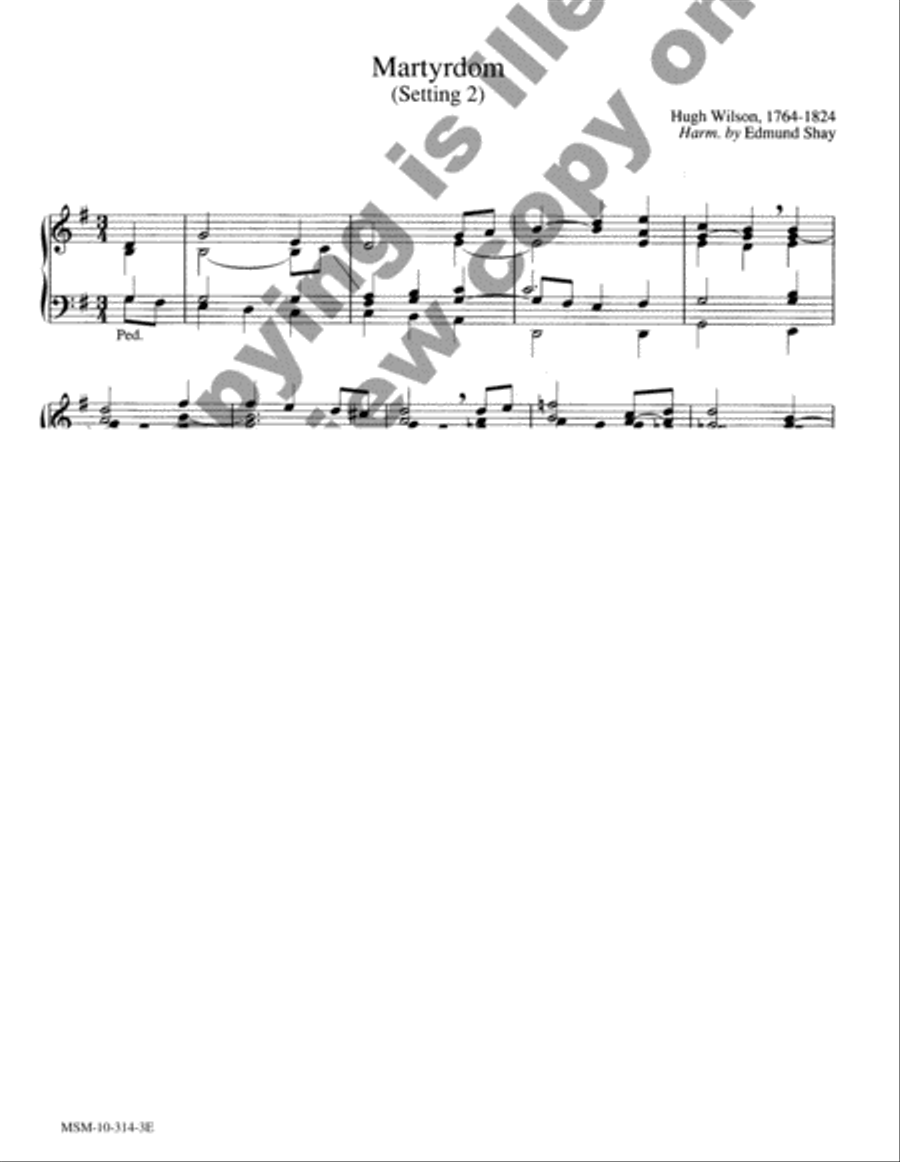 Hymn Harmonizations, Set 3 Organ scores gallery preview page 34