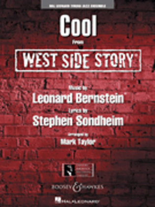 Book cover for Cool (from West Side Story) - Jazz Ensemble Grade 3 Full Score