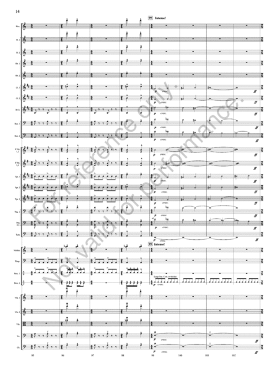 Flight Of Valor Full Orchestra scores gallery preview page 15
