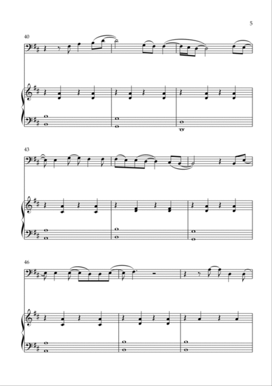 When I Get There Euphonium scores gallery preview page 5