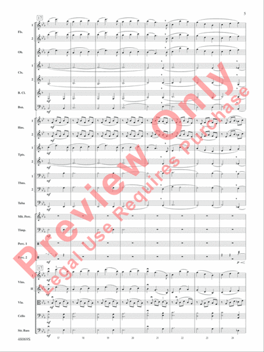 Nostalgia Full Orchestra scores gallery preview page 6