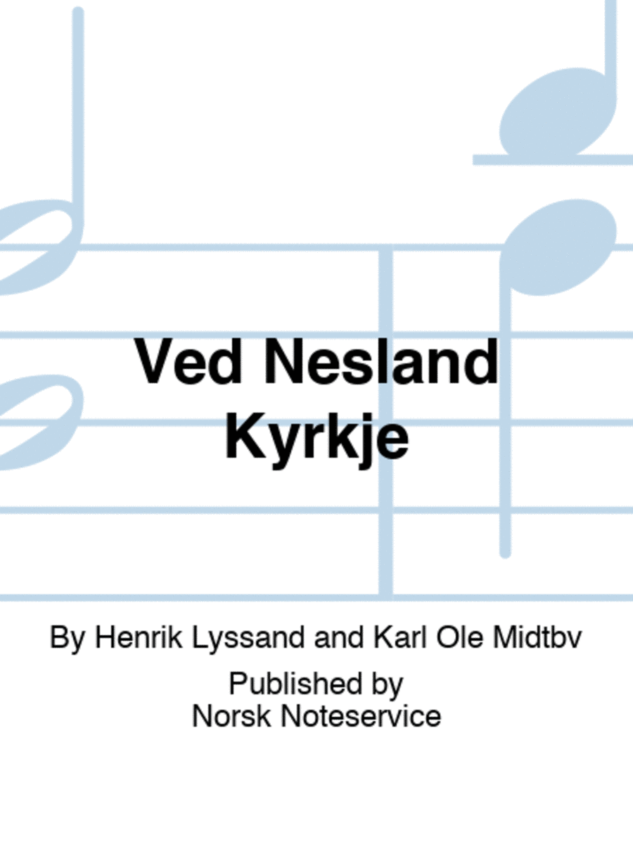 Ved Nesland Kyrkje Concert Band scores gallery preview page 1