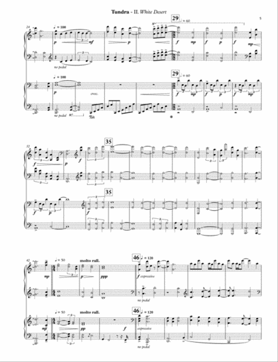 Tundra Piano scores gallery preview page 5